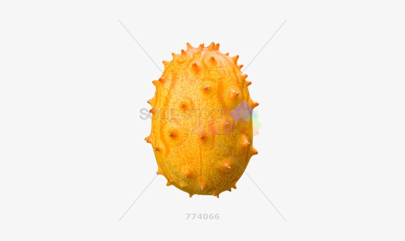 Stock Photo Of Orange Kiwano Horned Melon Isolated - Horned Melon, transparent png download