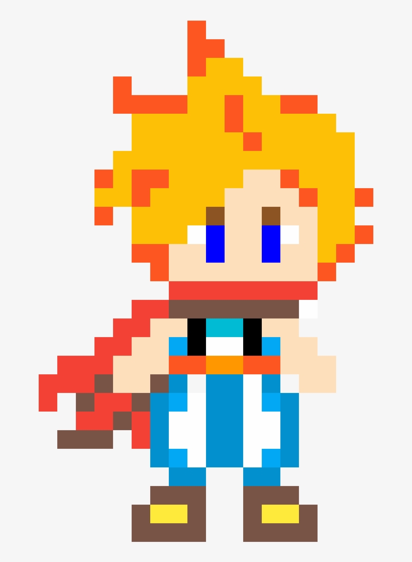 Cloud Strife From Fiinal Fantasy - Cartoon, transparent png download