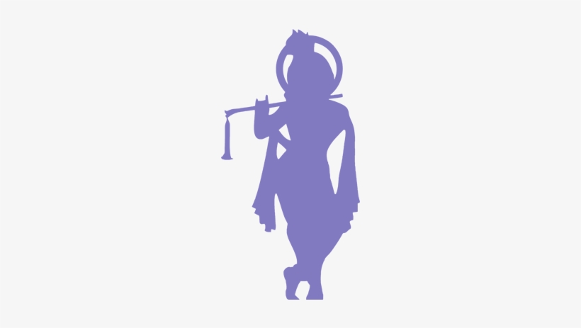 Long Time Ago - Shree Krishna Black And White, transparent png download