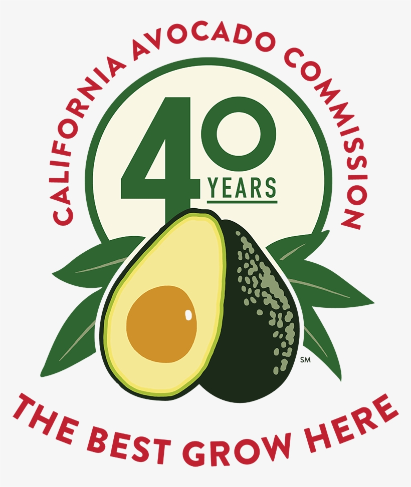 California Avocado Commission Celebrates Its 40th Year - California Avocado Commission, transparent png download
