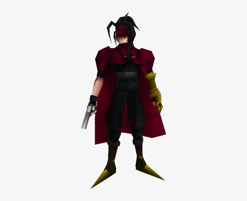 Vincent Valentine Battle Model, transparent png download