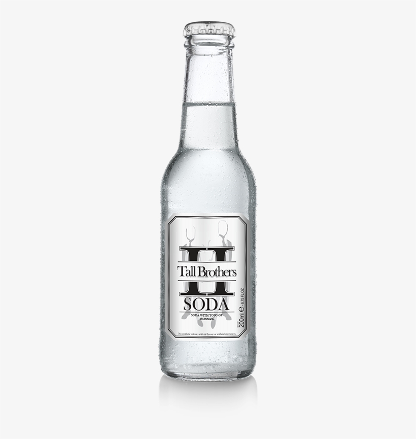 100% Bubbly Soda Water - Fever-tree Ginger Ale / Small Bottle, transparent png download