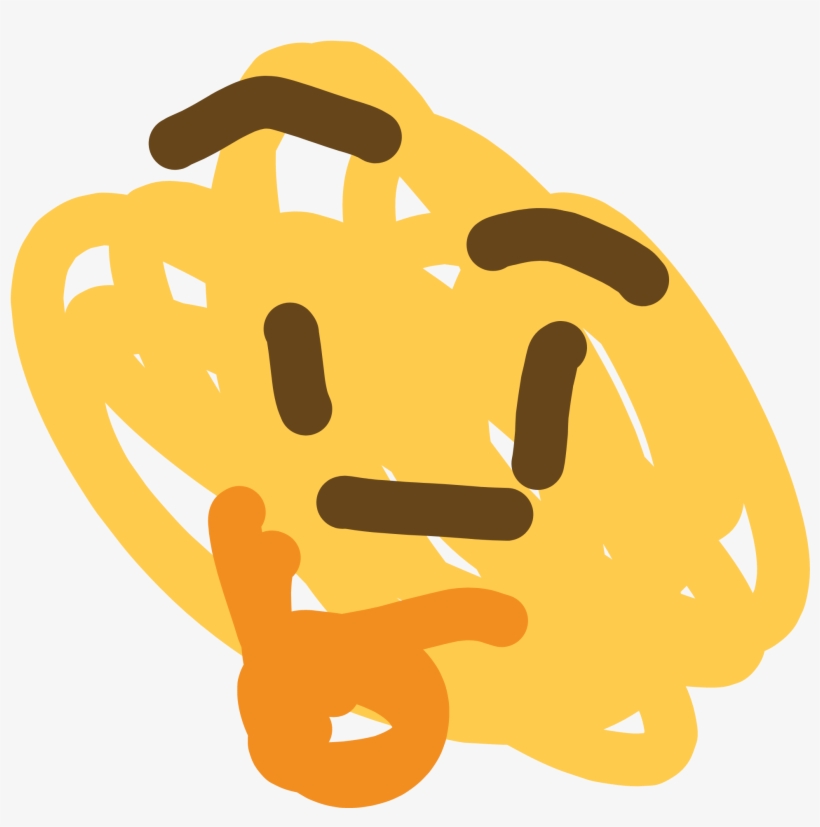 Scribble Thunk - Thought, transparent png download