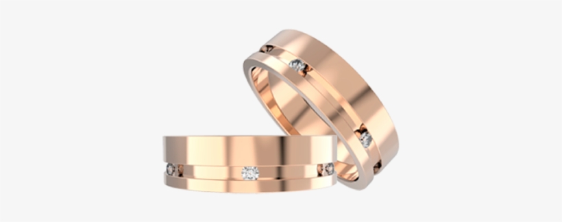 Alchemy Rose Gold Wedding Ring - Wedding Ring, transparent png download
