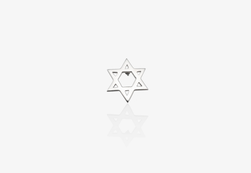 Star Of David Talisman Pin - Line Art, transparent png download