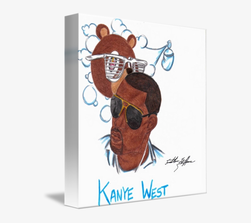 Svg Library Library West By Jonjefferies - Kanye West, transparent png download