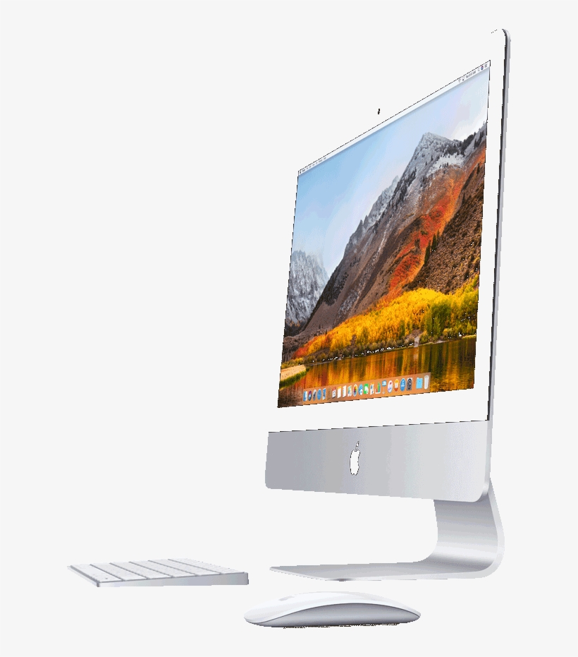 21 - 5-inch Imac - - Ordinateur Du Bureau Mac, transparent png download
