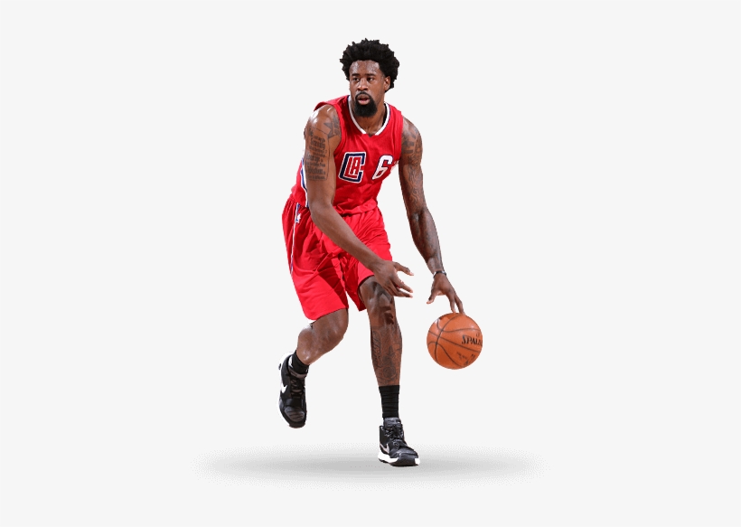 Deandre Jordan Low Dribble Png - Deandre Jordan No Background, transparent png download