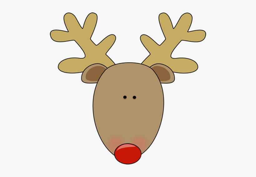 Reindeer - Reindeer Head Clipart, transparent png download