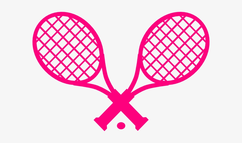 Racket Balls Rakieta Tenisowa - Pink Tennis Racket And Ball, transparent png download
