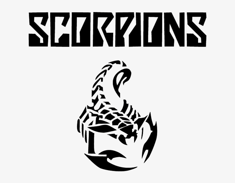 Hotlix Blueberry Scorpion Sucker - Scorpions Band Logo, transparent png download