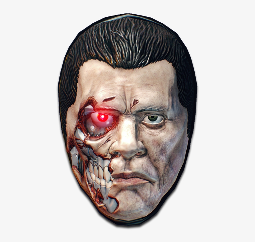 Roboarnold Mask - Payday, transparent png download