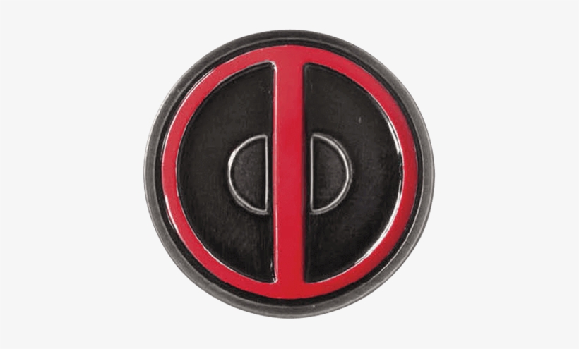 Colored Deadpool Logo Lapel Pin - Deadpool Lapel Pin Transparent PNG ...