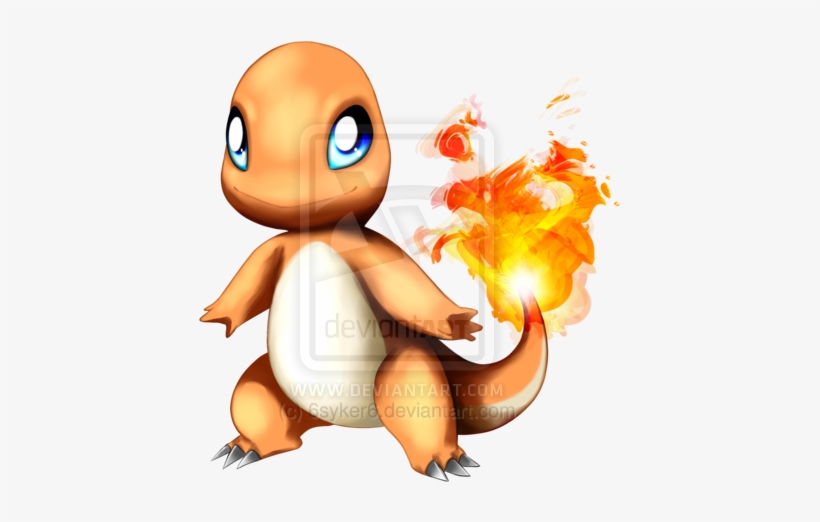 Charmander - Cartoon, transparent png download