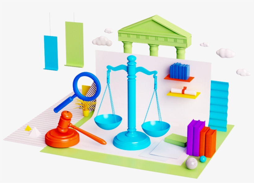 Legal Illustration By Pinch Studio - Illustration, transparent png download