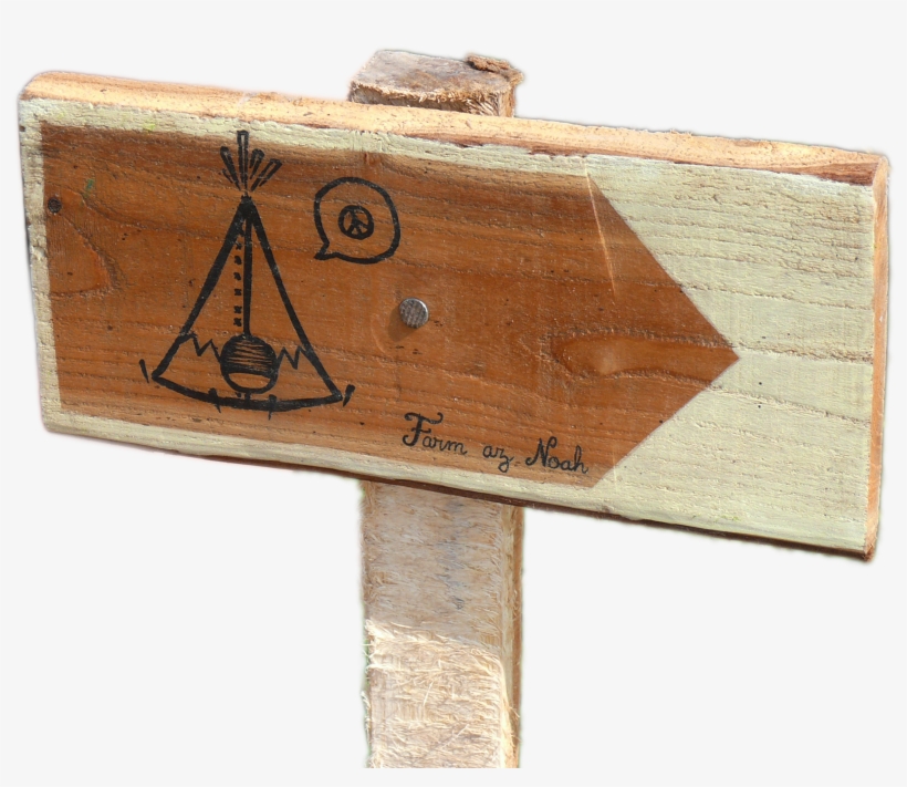 Wooden Sign For Farm Az Noah - Plank, transparent png download