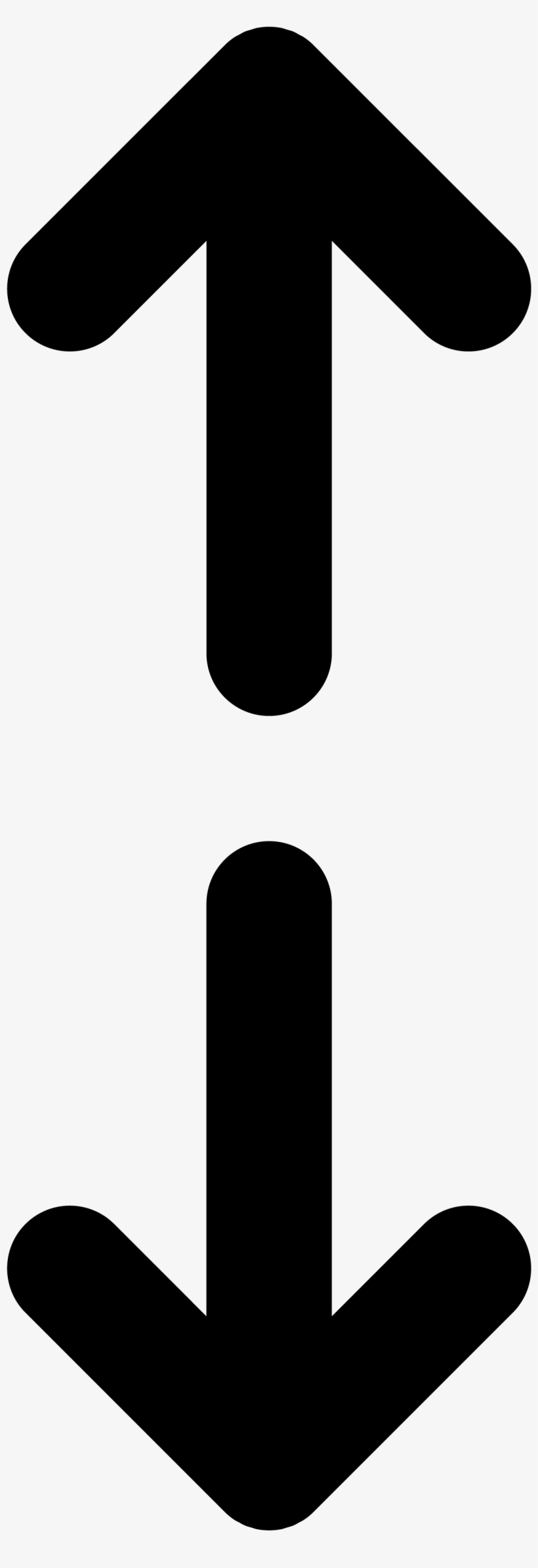 Flecha De Arriba A Abajo, transparent png download