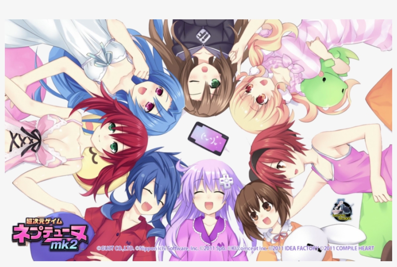 Hdn All Characters - Neptunia Maker Ending, transparent png download