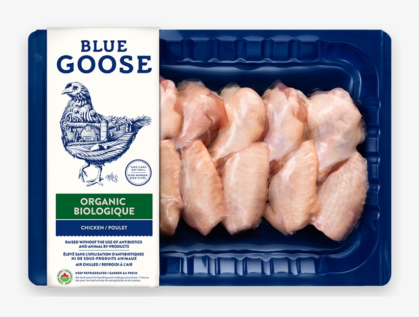 Organic Chicken Wings - Blue Goose, transparent png download