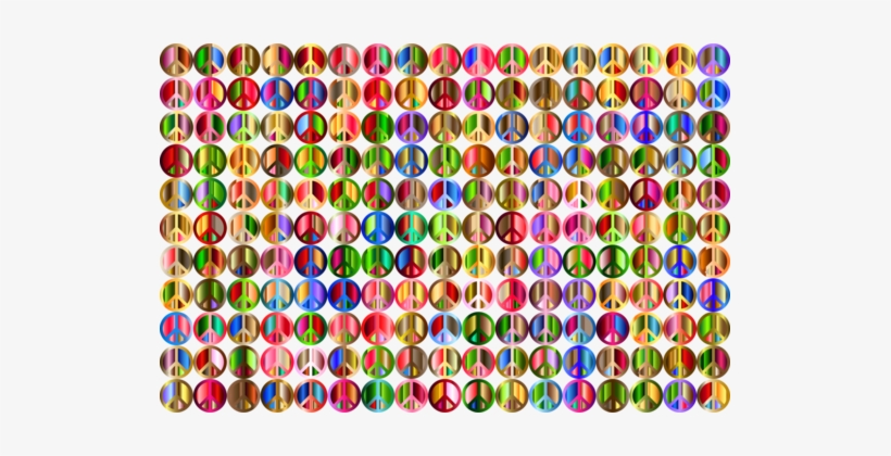 Prismatic Peace Computer Icons - Peace, transparent png download