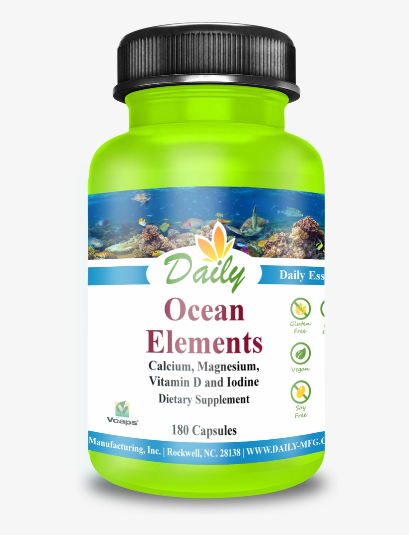 Ocean Elements - Calcium Aspartate, transparent png download