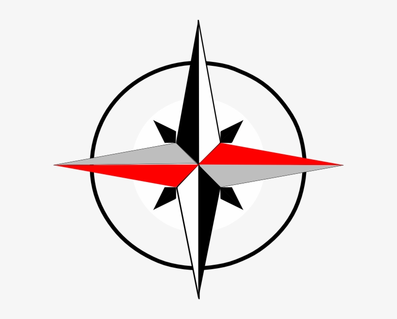 Picture Library Stock East West Final Clip Art At Clker - North East South West Symbol, transparent png download