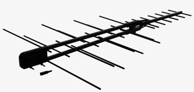 Hills Tru-band Passive Black Arrow Uhf/vhf 4g Antenna - Television Antenna, transparent png download