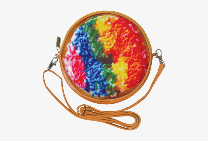 Picture Of Rainbow Sprinkles Donut Purse - Iscream Rainbowlicious Frosting Scent Rainbow Sprinkles, transparent png download