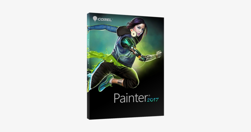 Painter 2017 Box - Corel Painter 2017 Digital Art And Drawing Software, transparent png download
