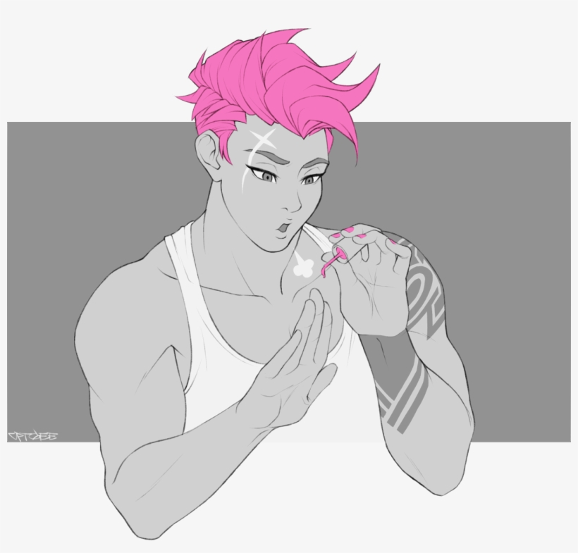 290kib, 1280x1164, Zarya - Zarya Fan Art Transparent, transparent png download