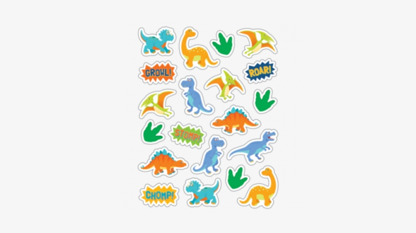 Dinosaurs Stickers - Fun Express 12 Dinosaur Sticker Book, transparent png download