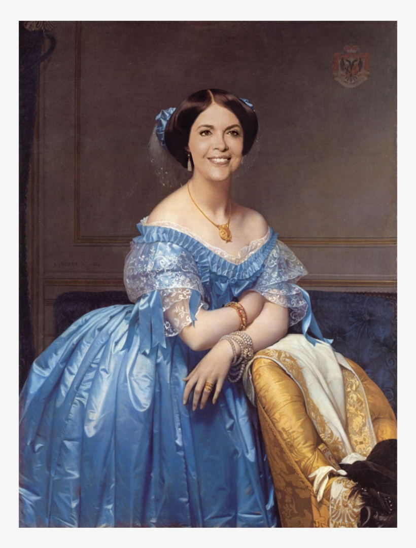 Photoshop Design By Simna - Jean Auguste Dominique Ingres, transparent png download
