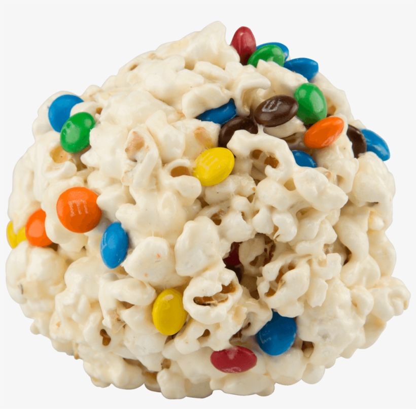 Farmer Jon's Popcorn Balls With Chopped M&m's - M&m's, transparent png download