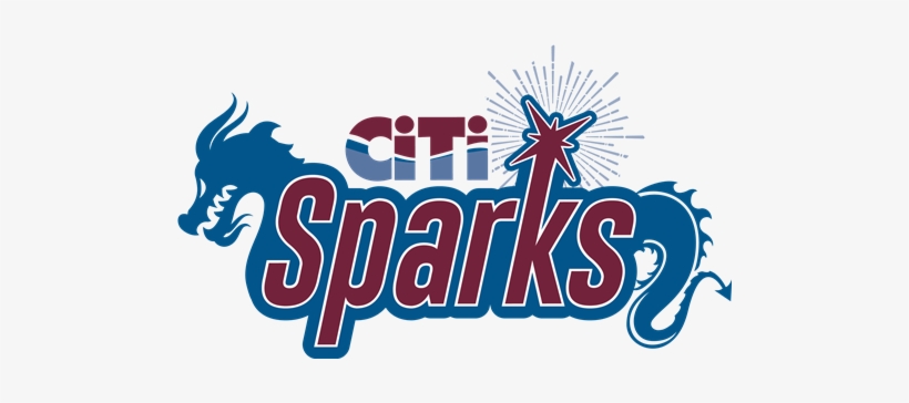 Citi Sparks Mascot Logo - Illustration, transparent png download