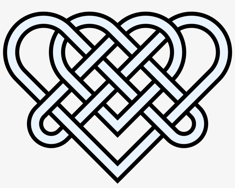 File Double Crossings Svg Wikimedia Commons Open - El Nudo Sin Fin, transparent png download