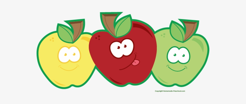 Apples-smiling - Smiling Apples, transparent png download