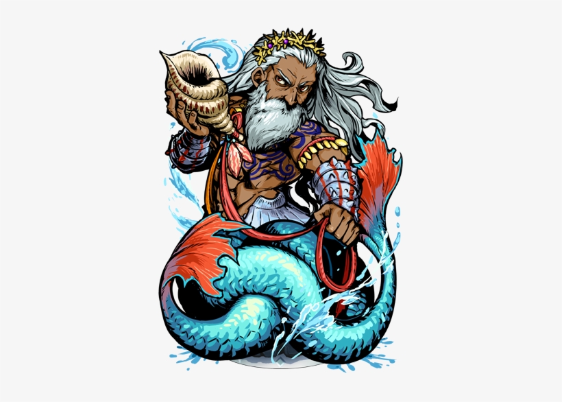 Shell Clipart Triton - Triton God, transparent png download