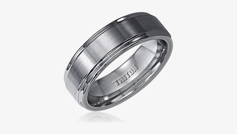 Brand Name Designer Jewelry In Anthem, Arizona - Triton Tungsten Carbide Band 7mm - Men's Rings, transparent png download