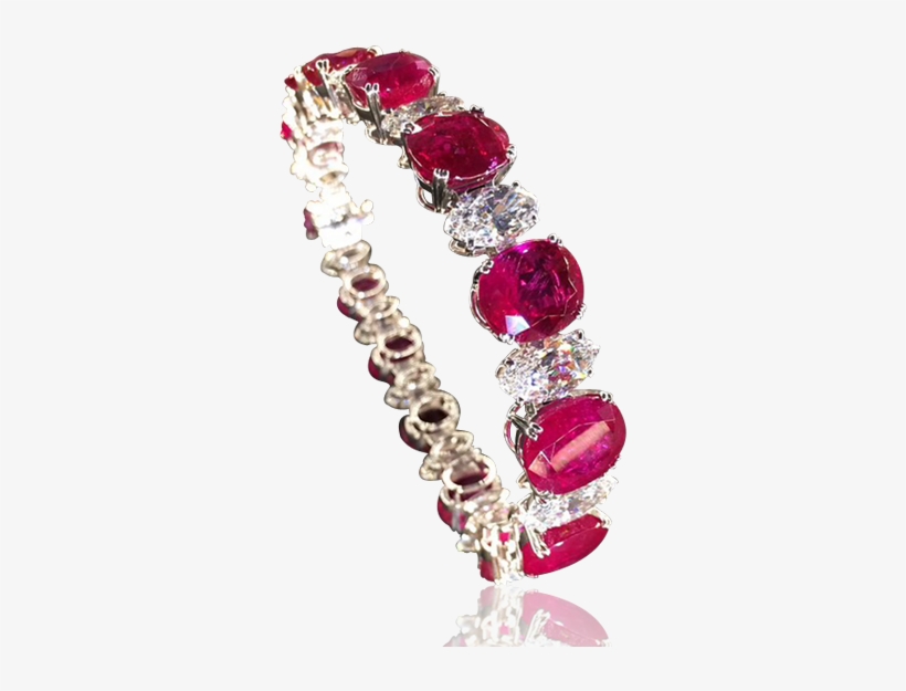 White & Rubies - Body Jewelry, transparent png download