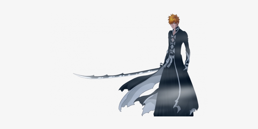 At A Young Age Ichigo Began To Practice In The Art - Ichigo New Bankai, transparent png download