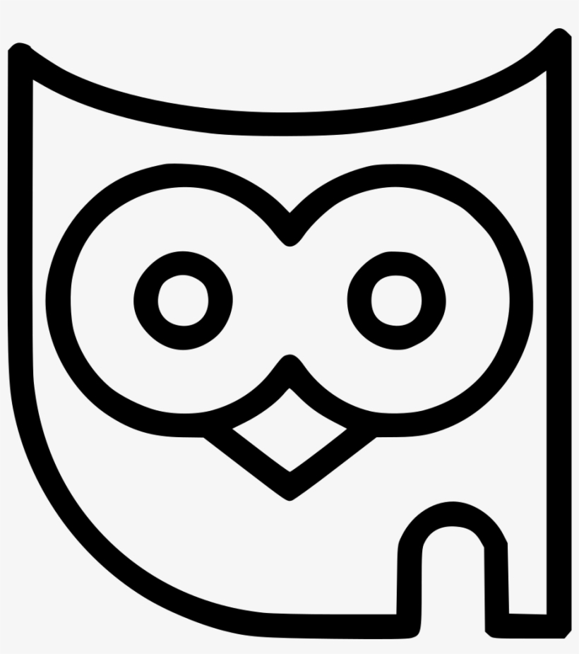 Owl Animal Face Avatar Haloween Comments - Illustration, transparent png download