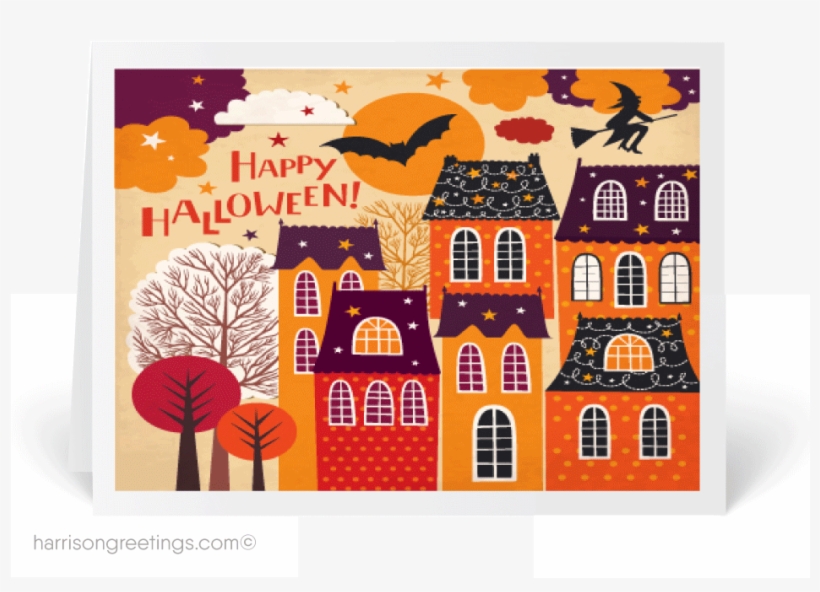 Happy Halloween Real Estate Card - Happy Halloween Real Estate, transparent png download
