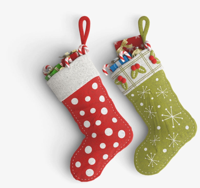 Huge List Of Links To Free Christmas, Holiday And Winter - Christmas Stocking, transparent png download