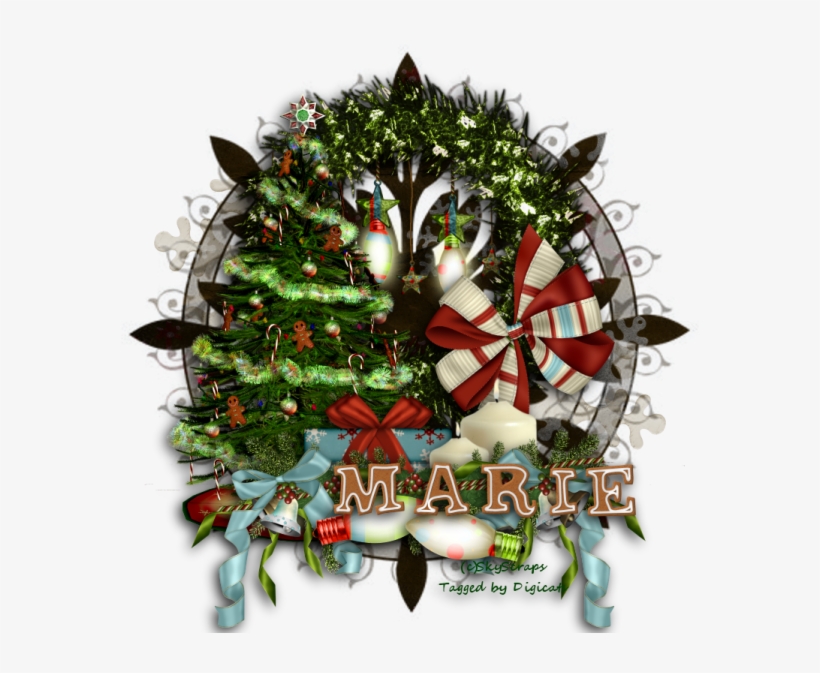 Christmas Lights - Christmas Tree, transparent png download