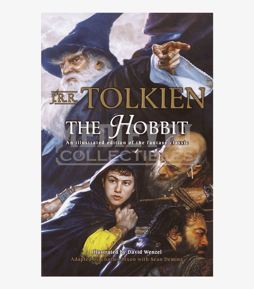 J - R - R - Tolkien's The Hobbit Adapted By Chuck Dixon - Hobbit: An Illustrated Edition Of The Fantasy Classic, transparent png download