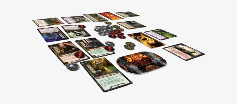 Lotr Lcg Layout Final - Fantasy Flight Games The Lord Of The Rings Lcg: Core, transparent png download