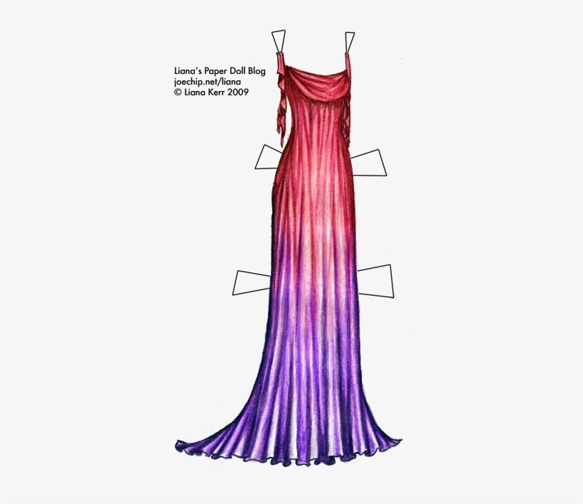 Click For Larger Version - Draped Costume, transparent png download