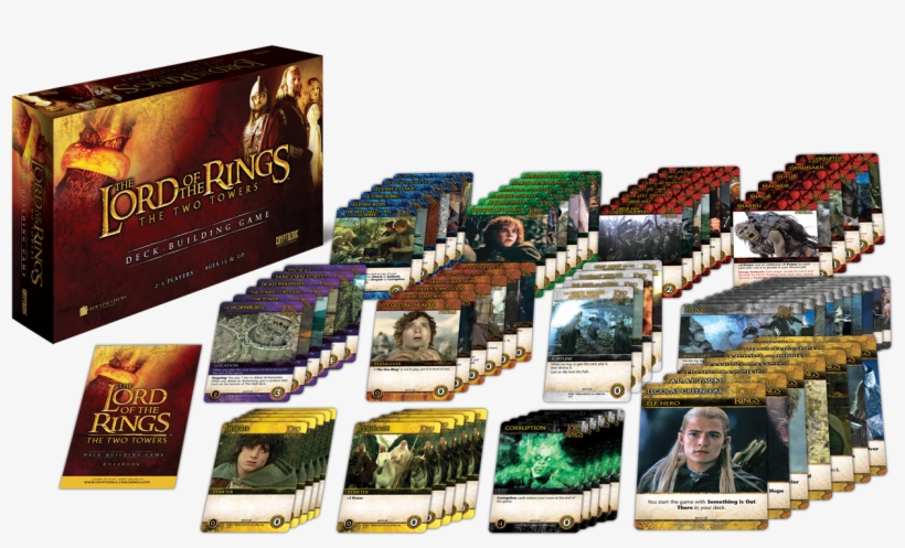 The Lord Of The Rings - Lotr Deck Building Game, transparent png download