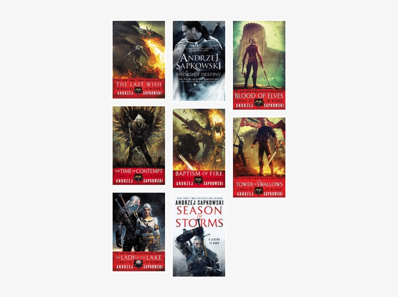 The Best Order To Read The Witcher Series By Andrzej - Tower Of Swallows, transparent png download