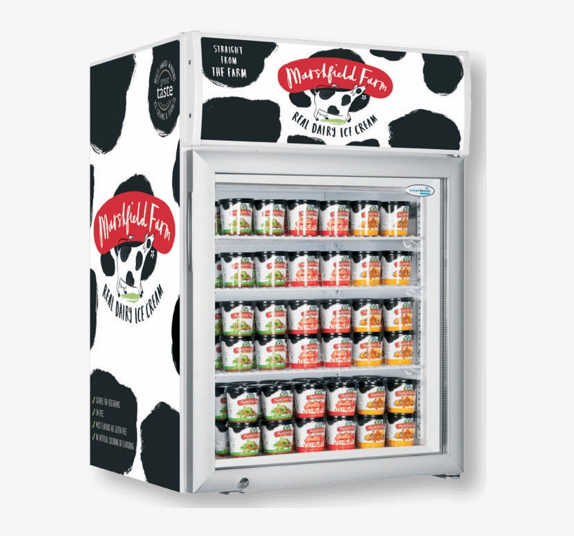 Freezer Brochure - Marshfield Farm Caramel Fudge Clotted Cream West Country, transparent png download